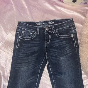 Miss Chic boot cut jeans